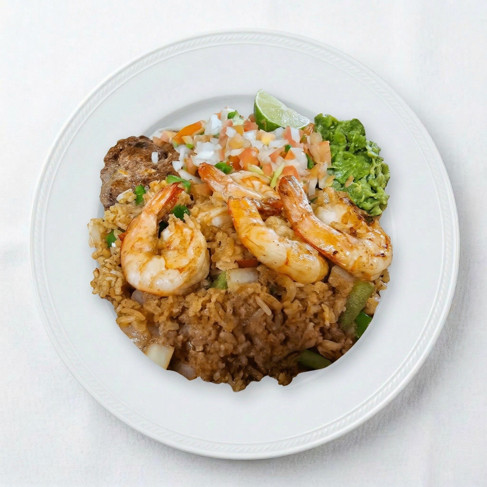 Arroz Con Camarones.