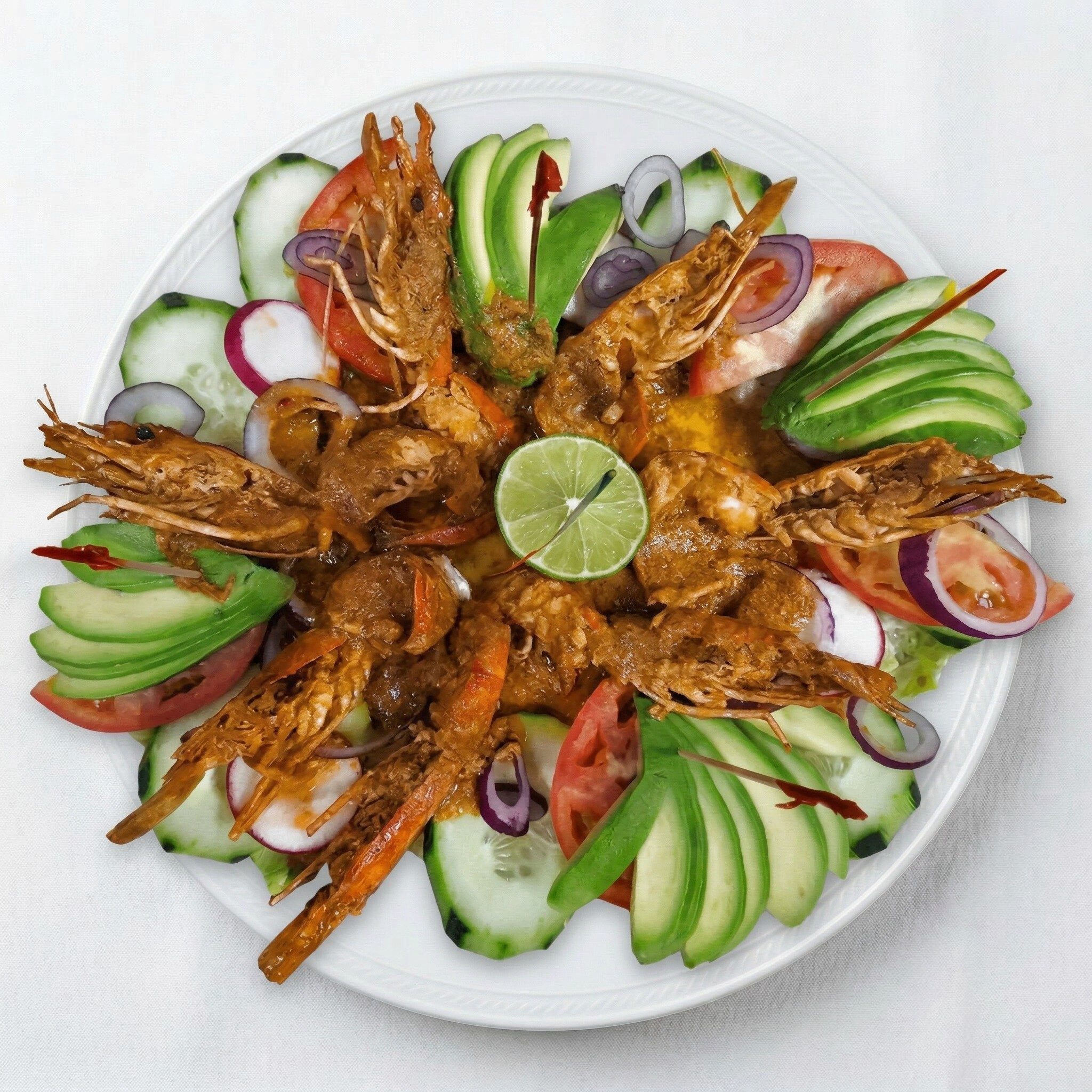 Langostinos Zapatas Style.