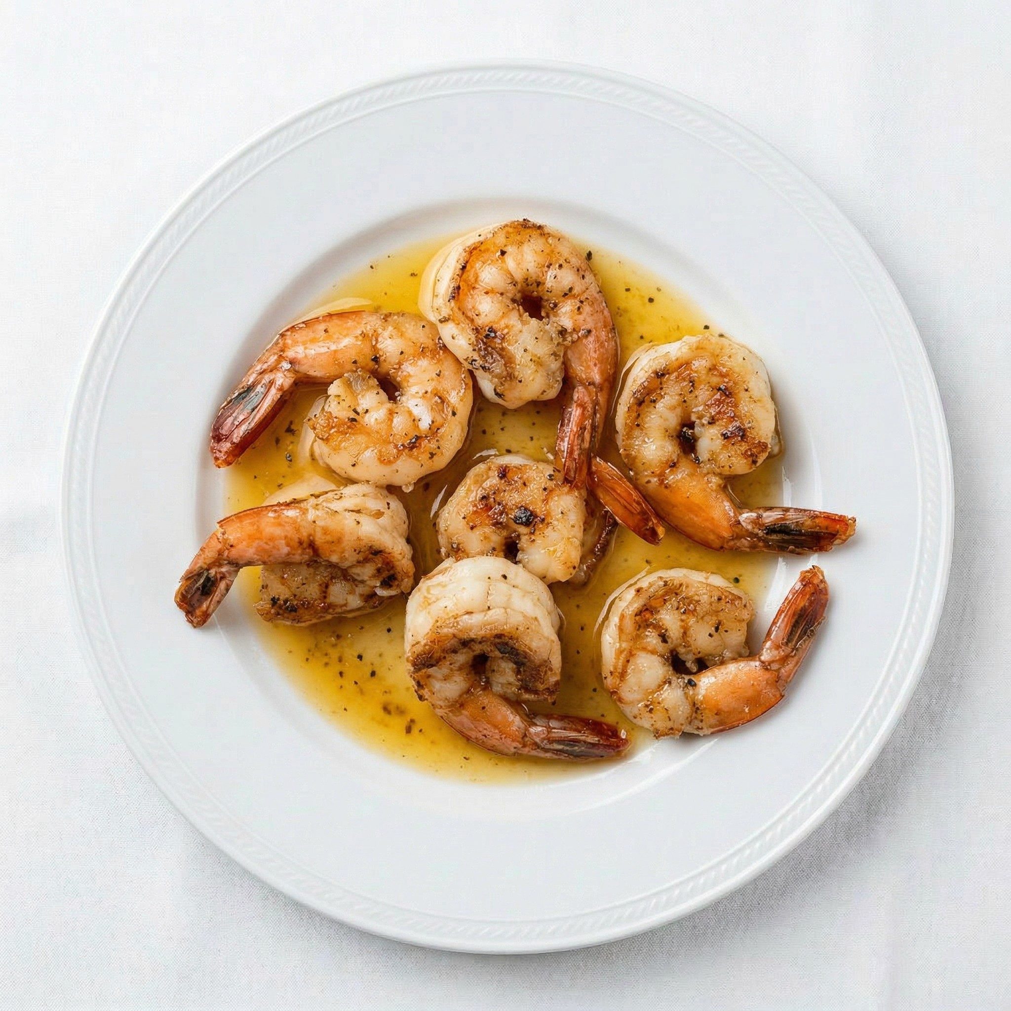 Camarones Al Mojo De Ajo.