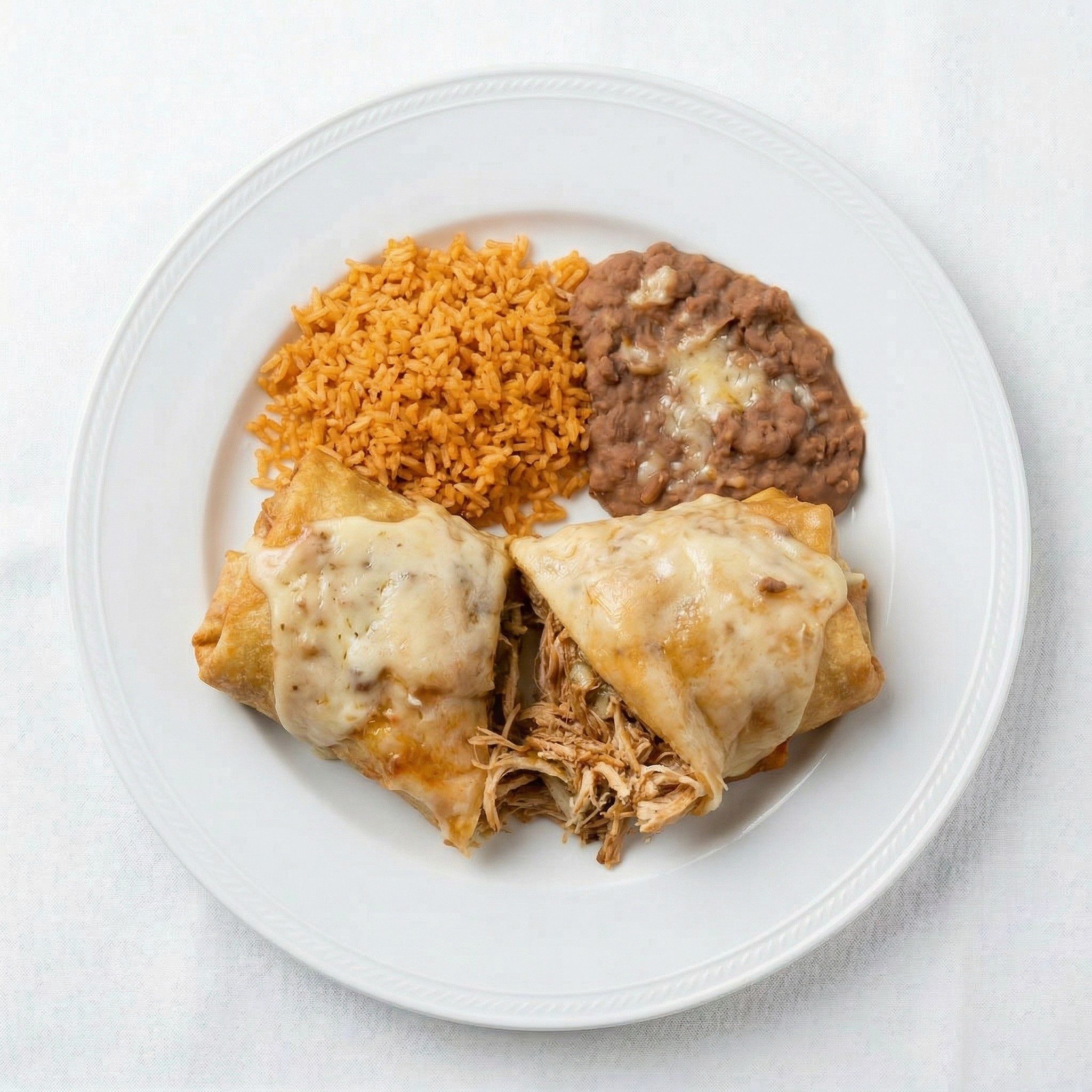 Chimichanga Carne O Pollo.
