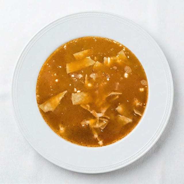 Sopa De Tortilla.