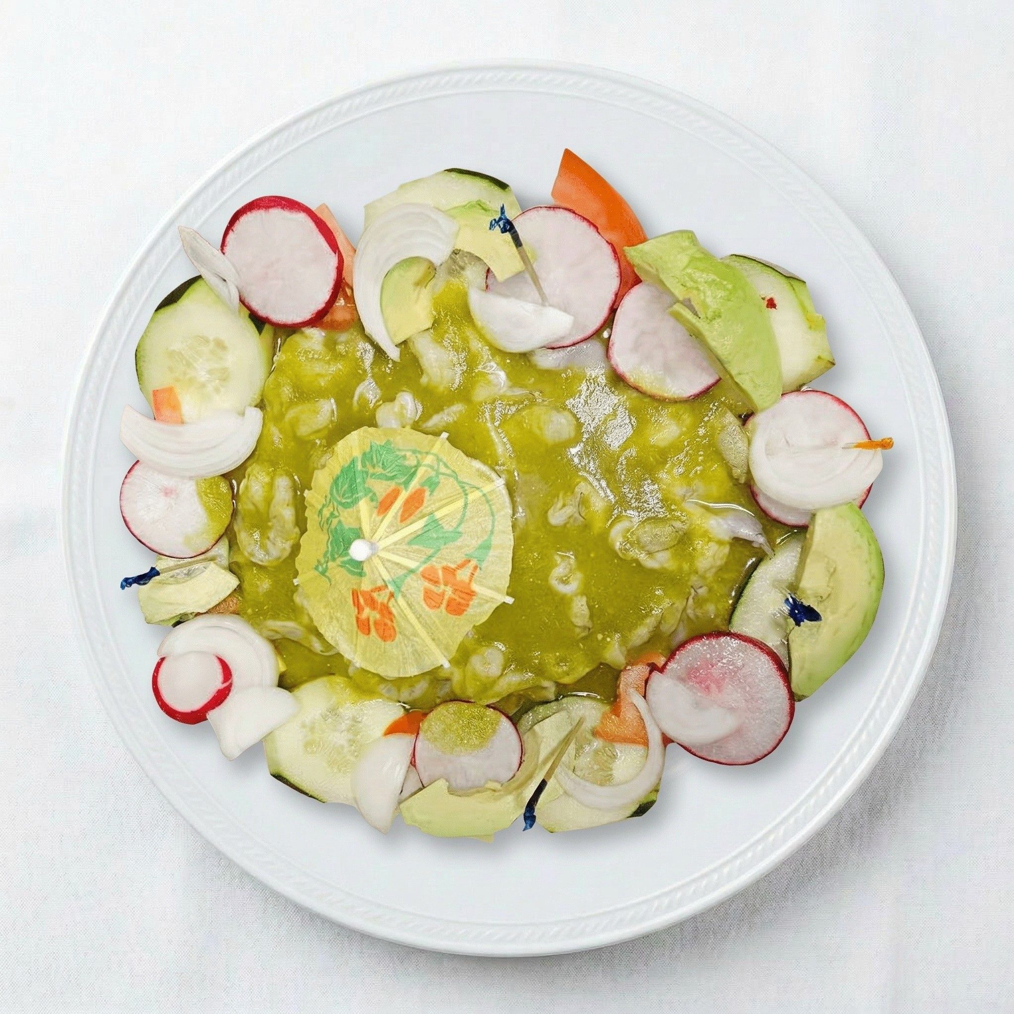 Aguachiles Cocktail.