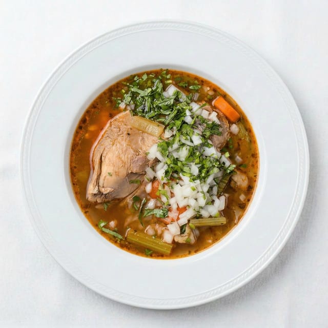 Caldo De Pollo Soup.