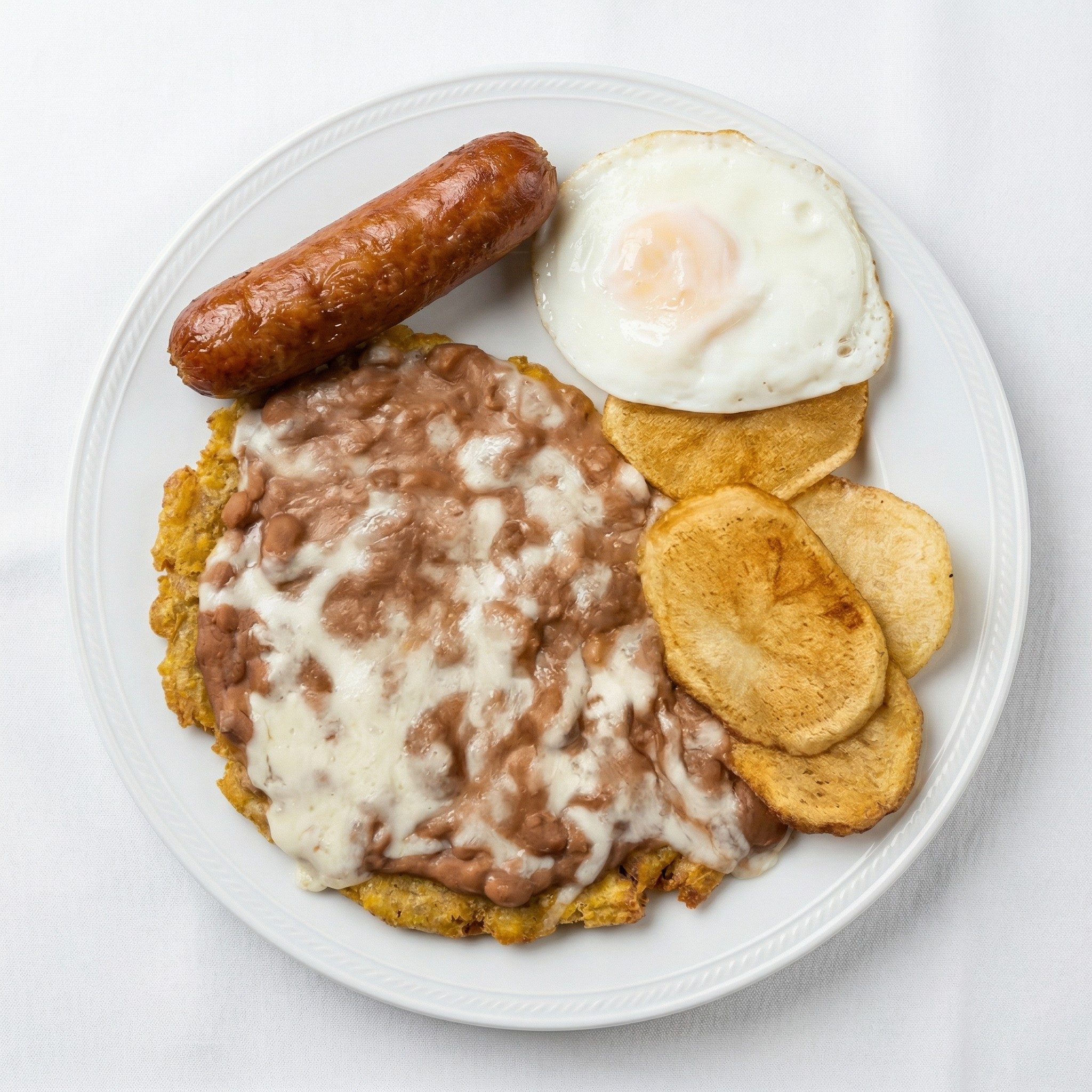 Salchicha Con Huevos.