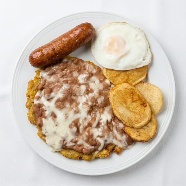 Salchicha Con Huevos.