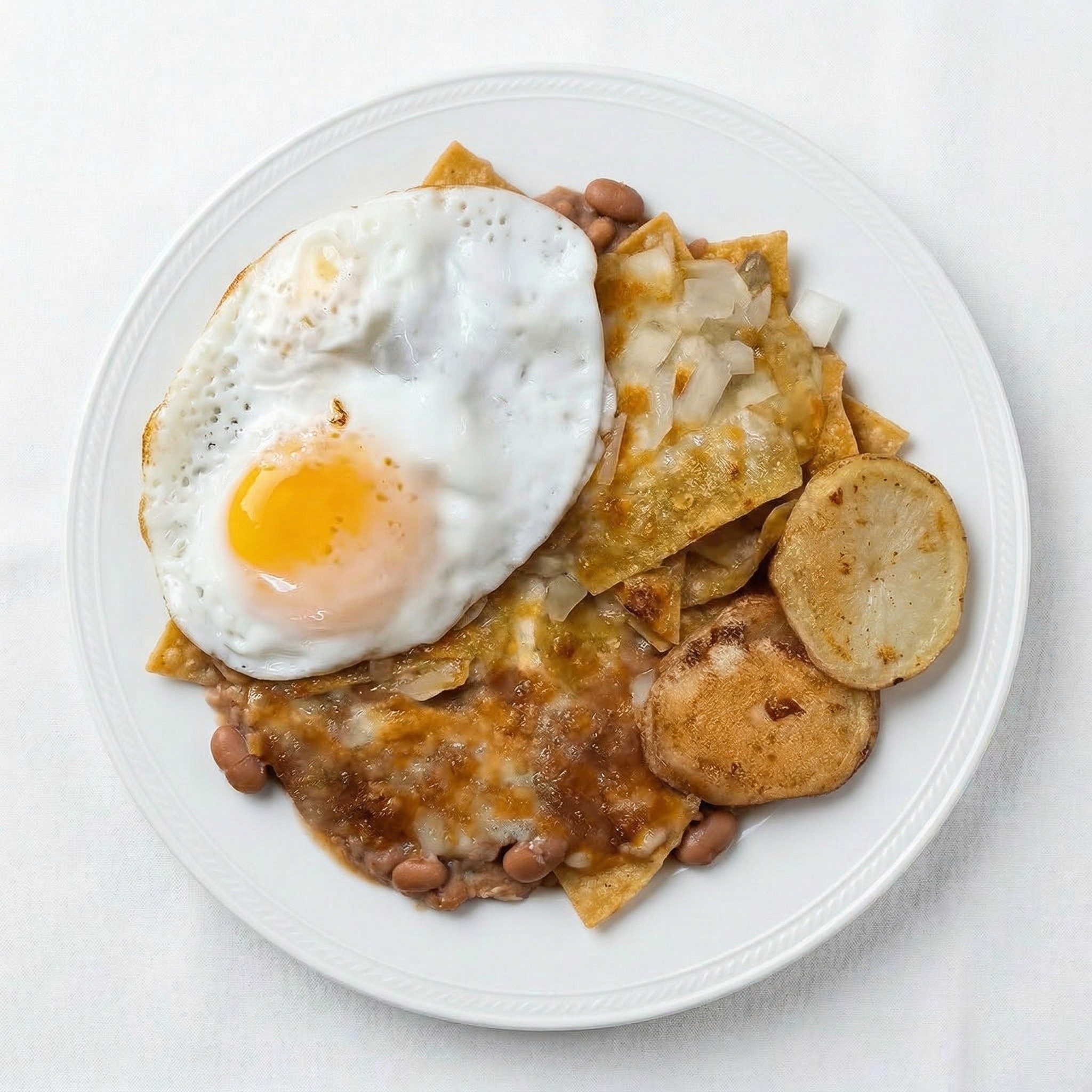 Chilaquiles Con Huevo.