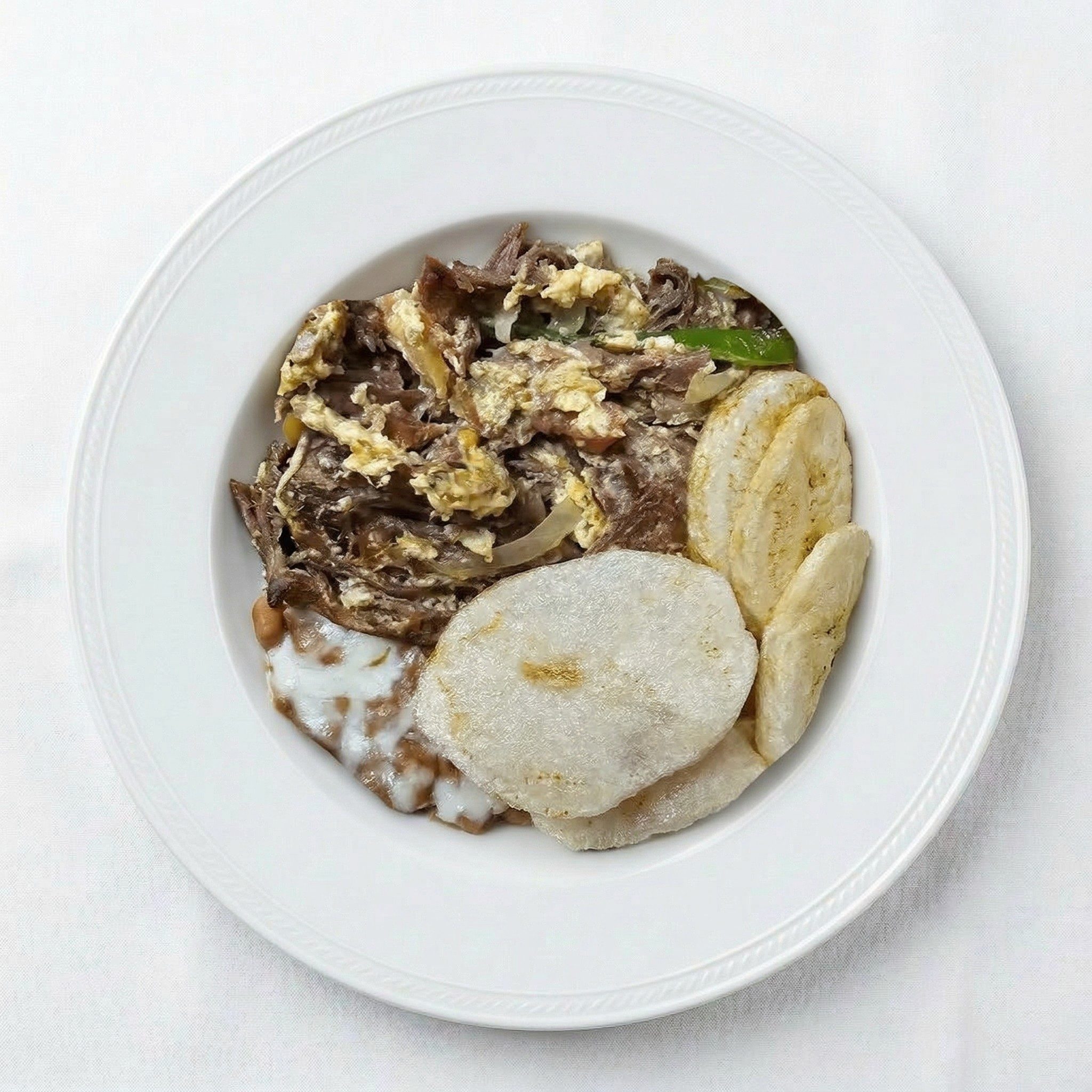 Machaca Con Huevo.
