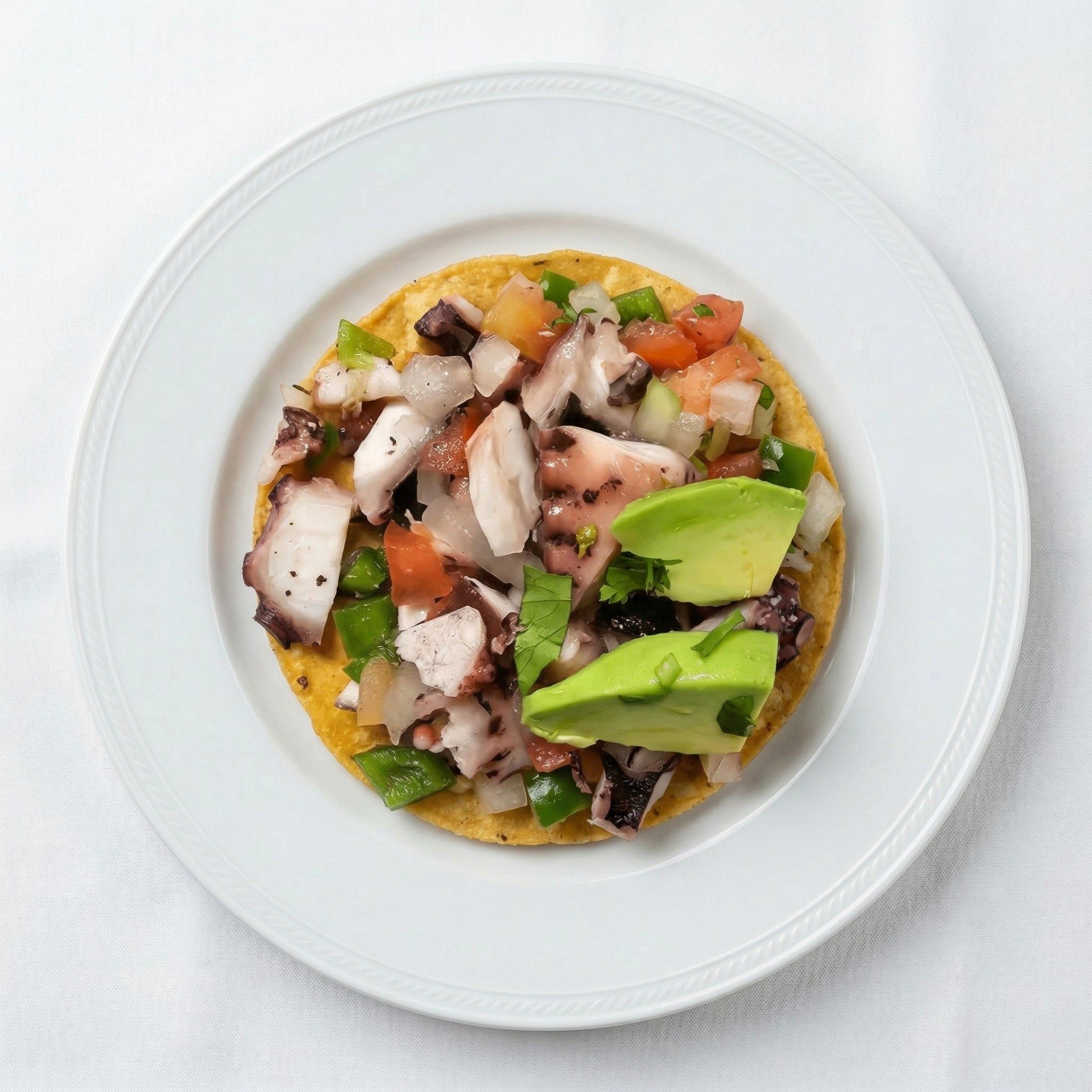 Pulpo Tostada.