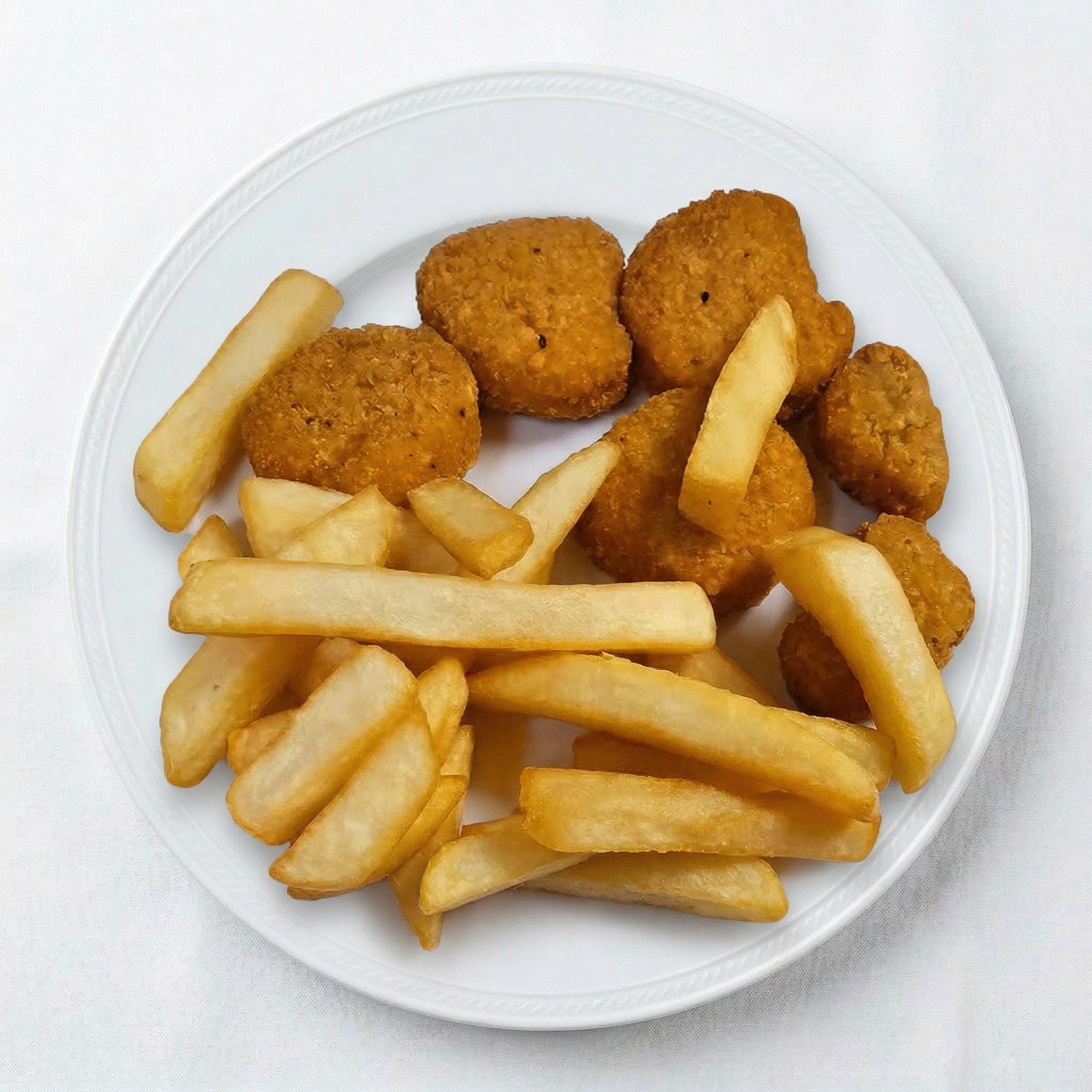 6 Chicken Nuggets.