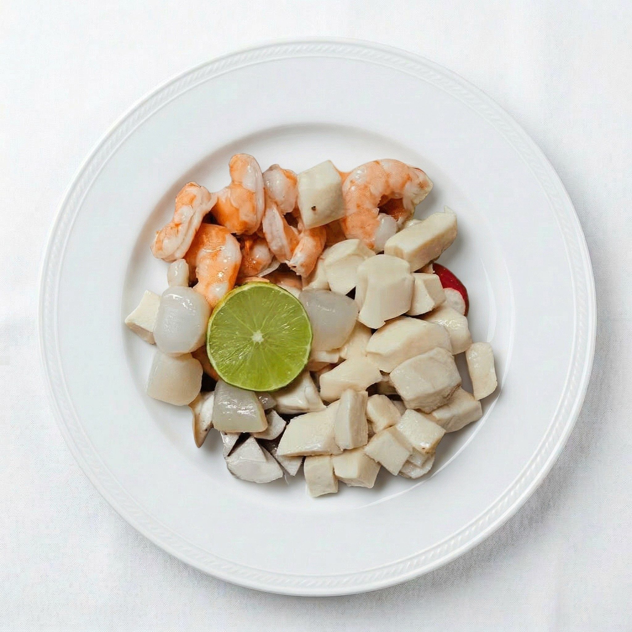 Botana De Mariscos Cocktail.