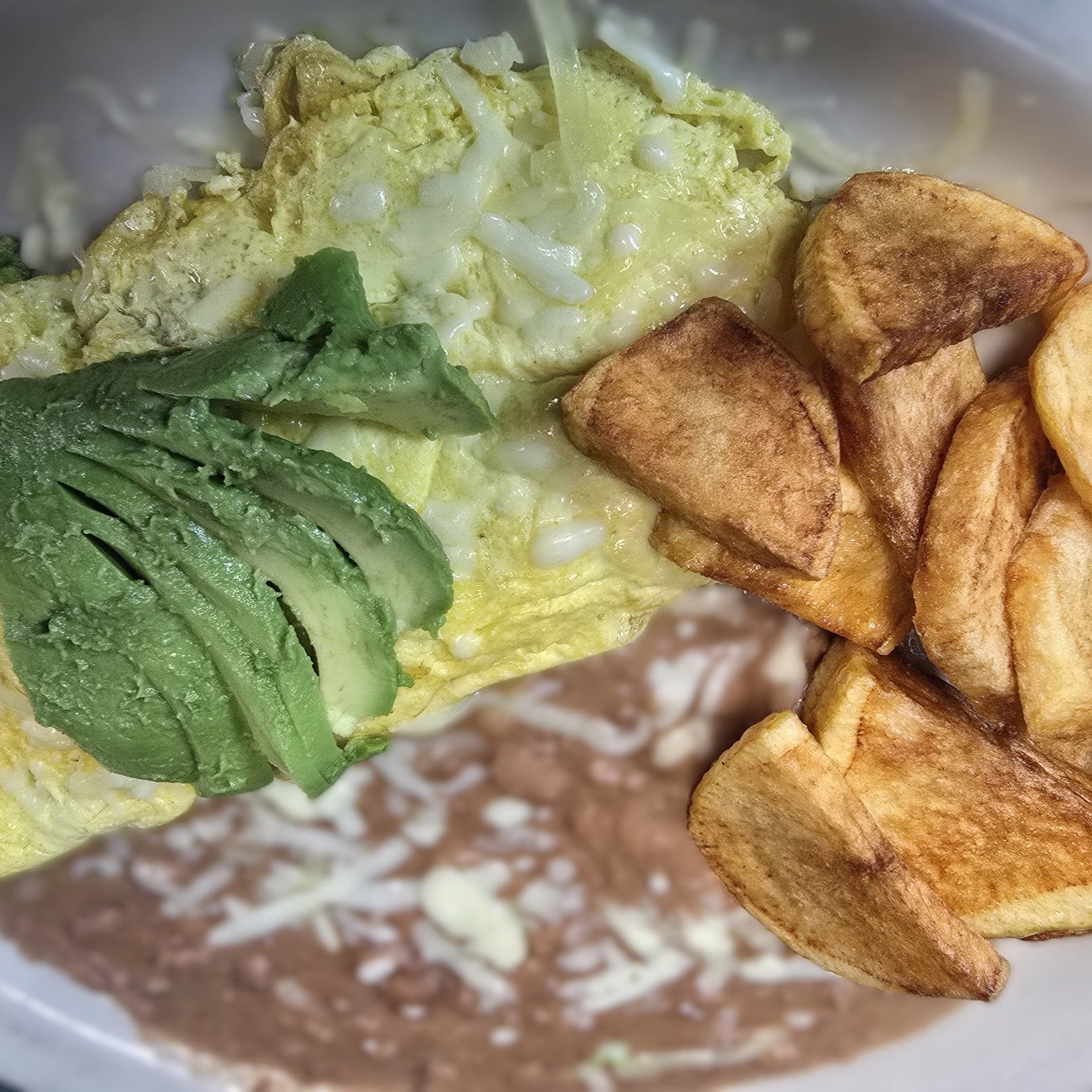 Avocado Omelette.